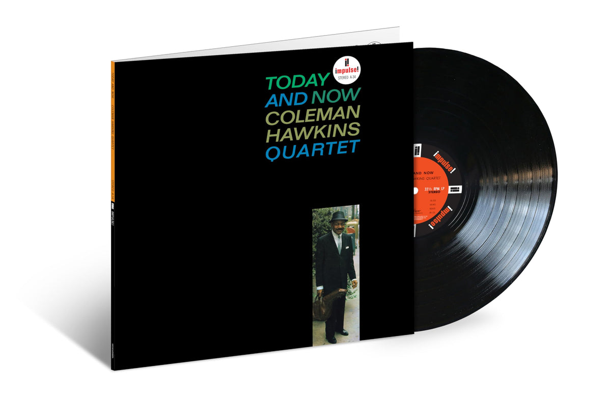 Coleman Hawkins Quartet – Today and Now vinyl record cover