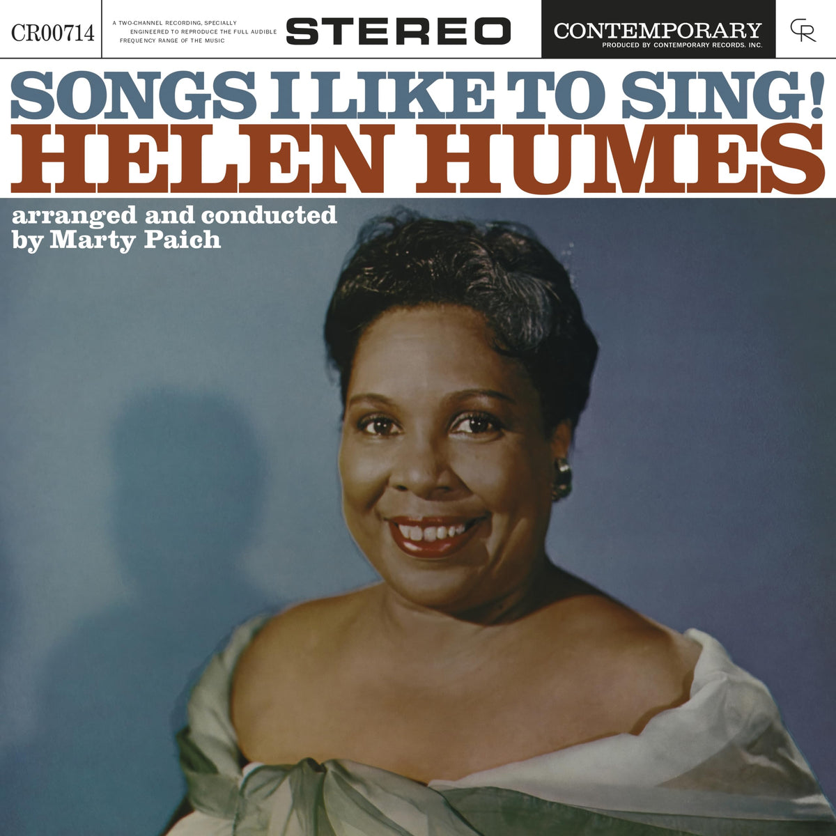Helen Humes – Songs I Like to Sing! vinyl record cover