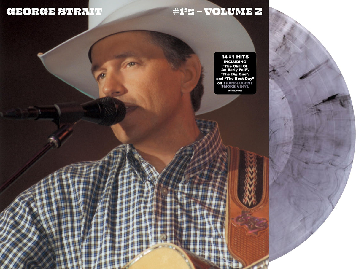 George Strait – 1 S VOLUME 3 (TRANSLUCENT VINYL)(LP) by GEORGE STRAIT vinyl record cover
