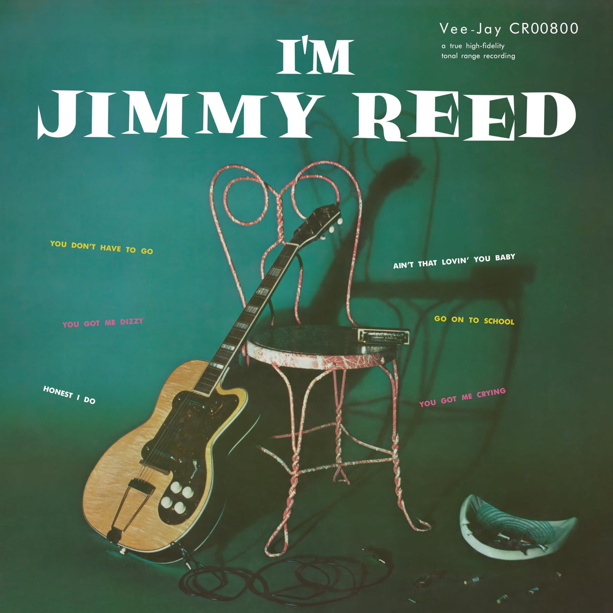 Jimmy Reed – I'm Jimmy Reed vinyl record cover