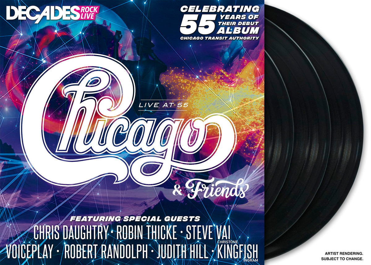 Chicago – Chicago & Friends vinyl record cover