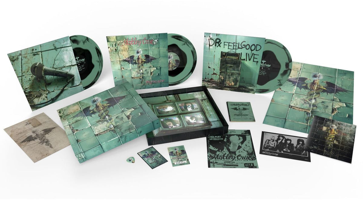 Mötley Crüe – Dr. Feelgood (Box Set) vinyl record cover