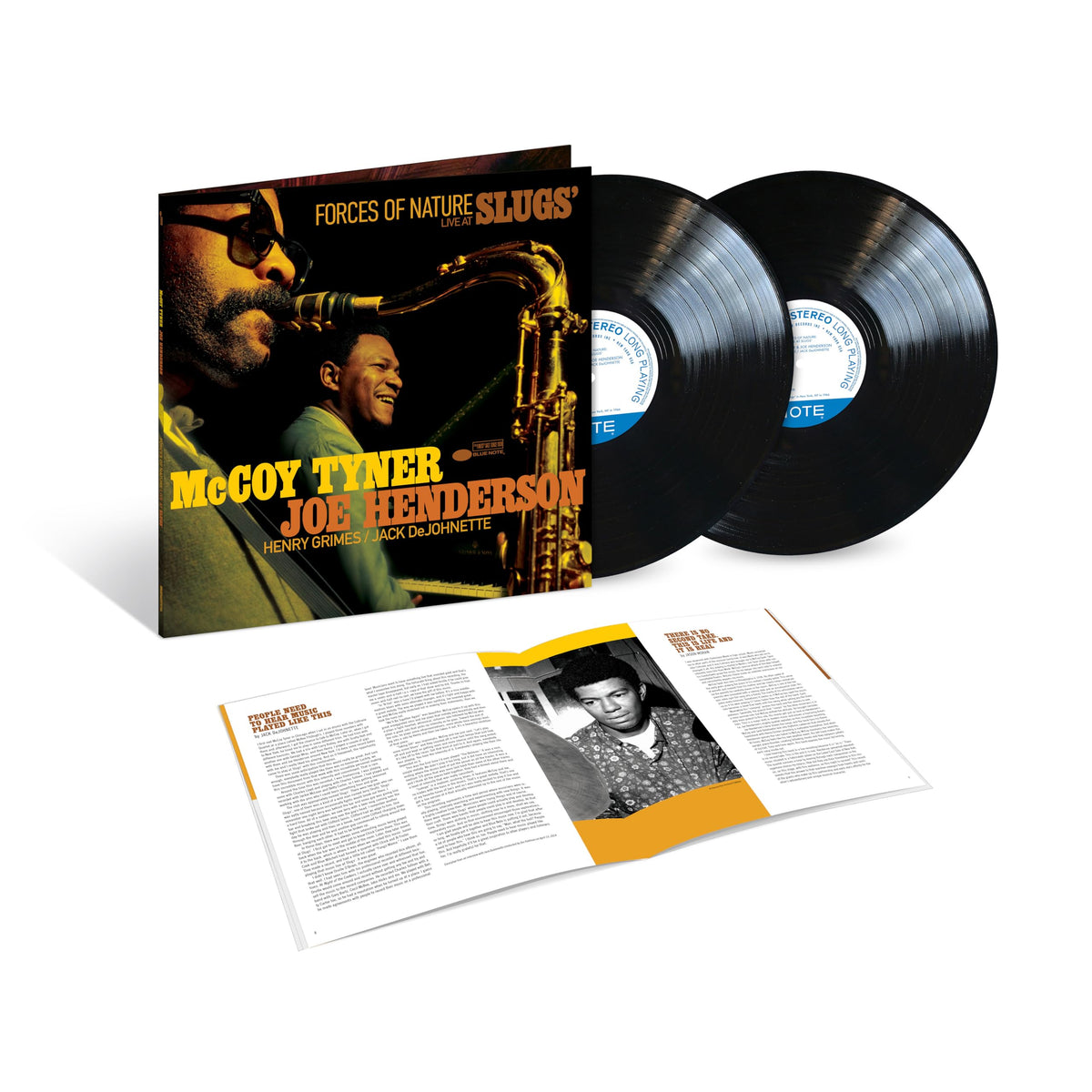 McCoy Tyner & Joe Henderson – Force of Nature vinyl record cover