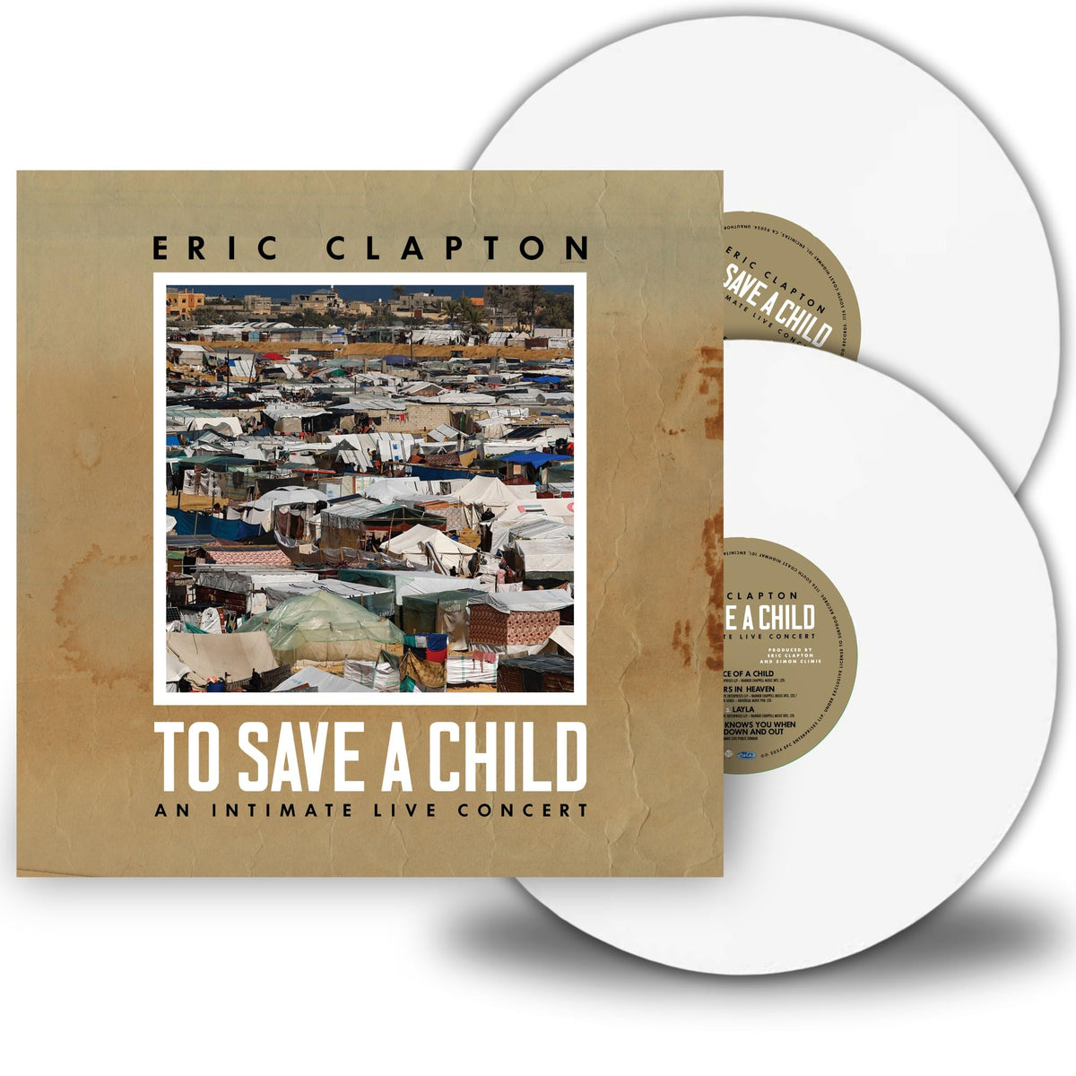Eric Clapton – To Save a Child vinyl record cover