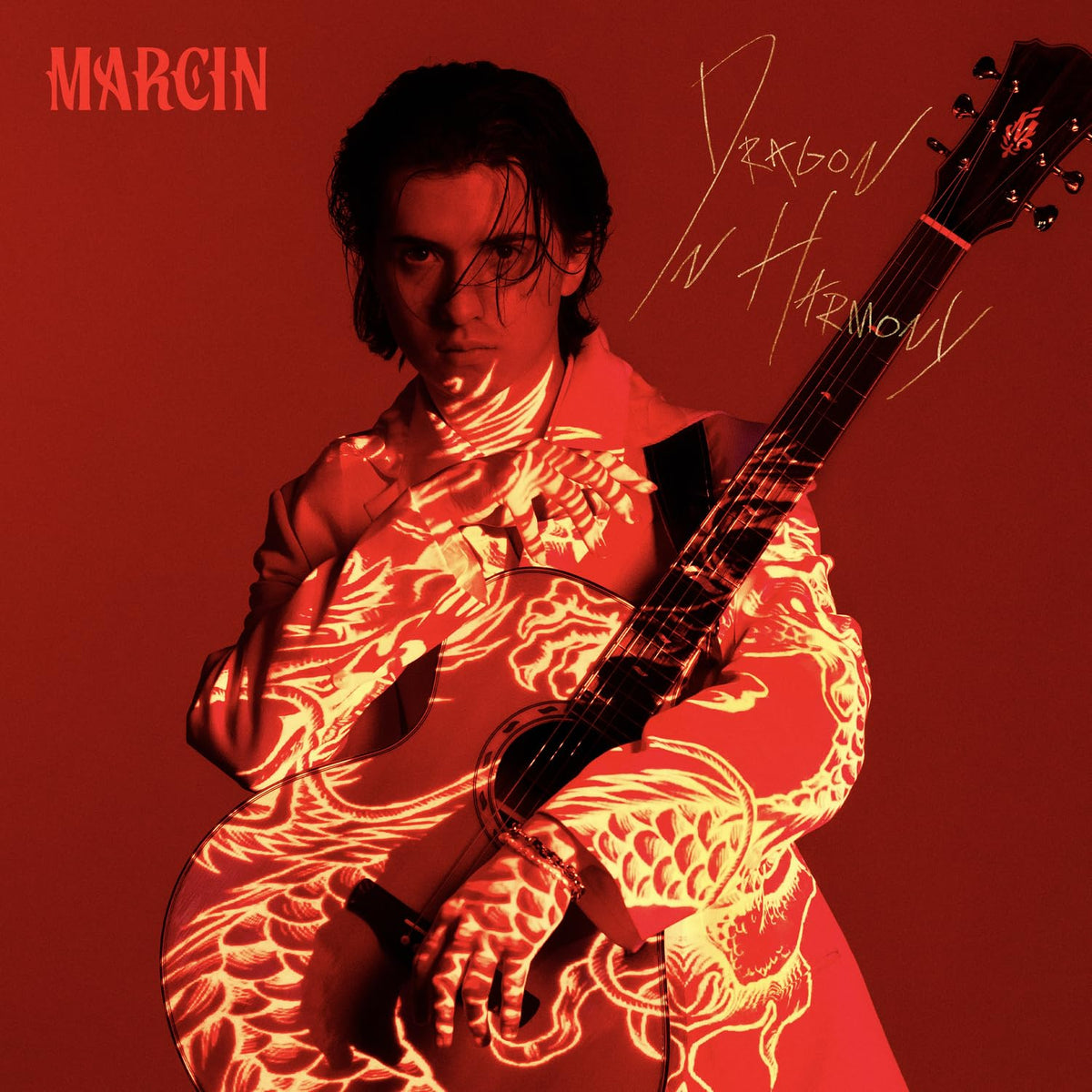 Marcin – Dragon in Harmony vinyl record cover