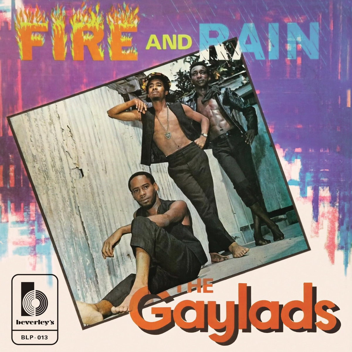 Gaylads – Fire and Rain vinyl record cover