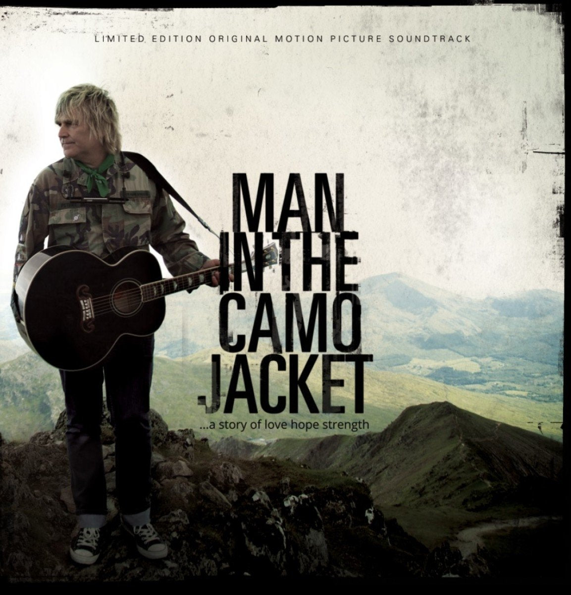 Mike Peters – MAN IN THE CAMO JACKET(LP) by MIKE PETERS vinyl record cover