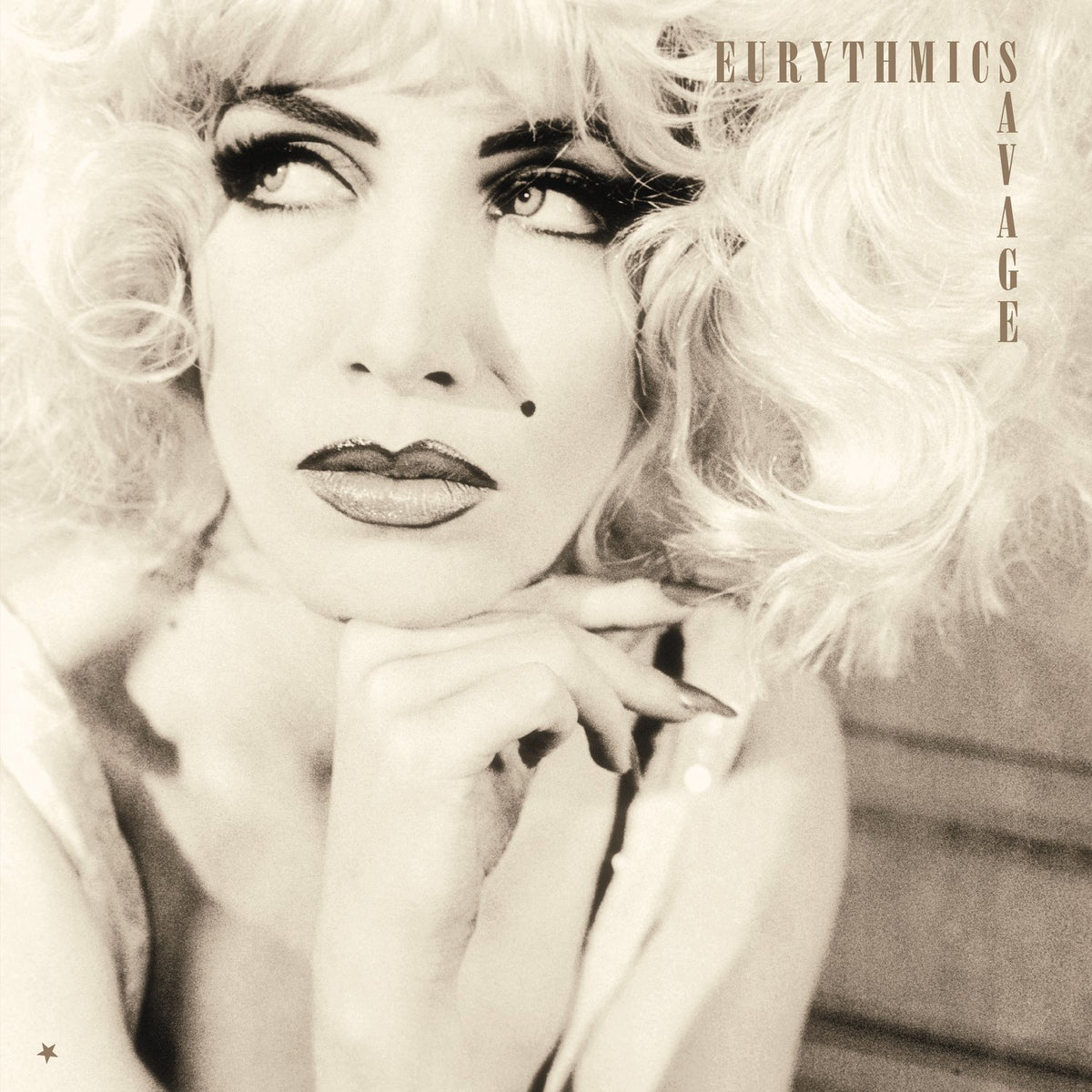 Eurythmics – Savage vinyl record cover