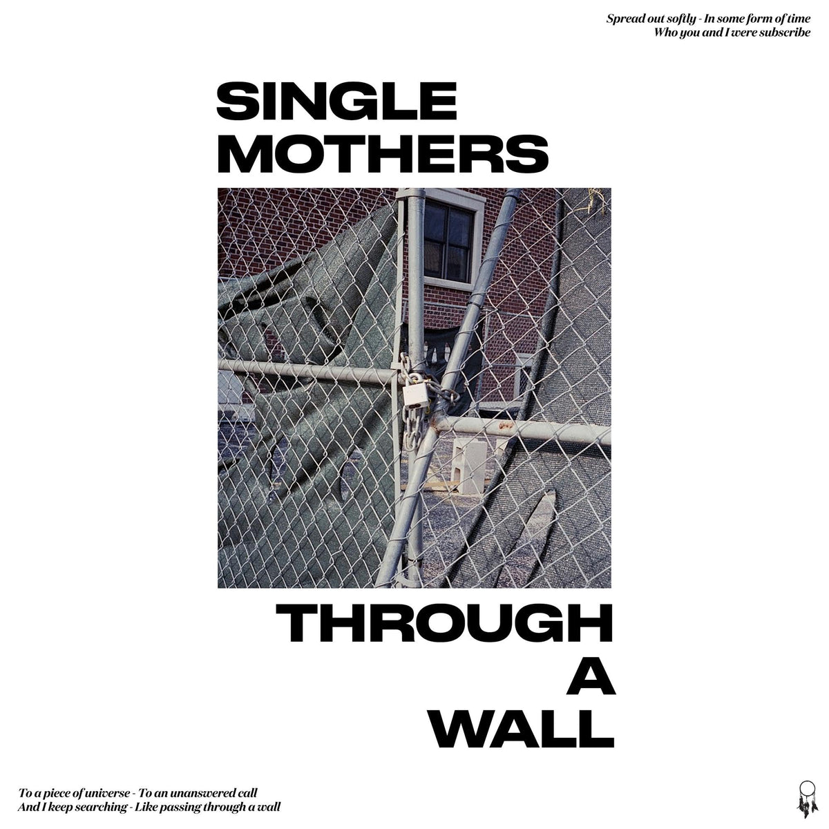 Single Mothers – THROUGH A WALL(LP) by SINGLE MOTHERS vinyl record cover