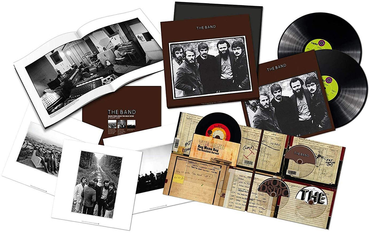 The Band – BAND,THE 50 ANN(2LP+2CD+BR by BAND,THE vinyl record cover
