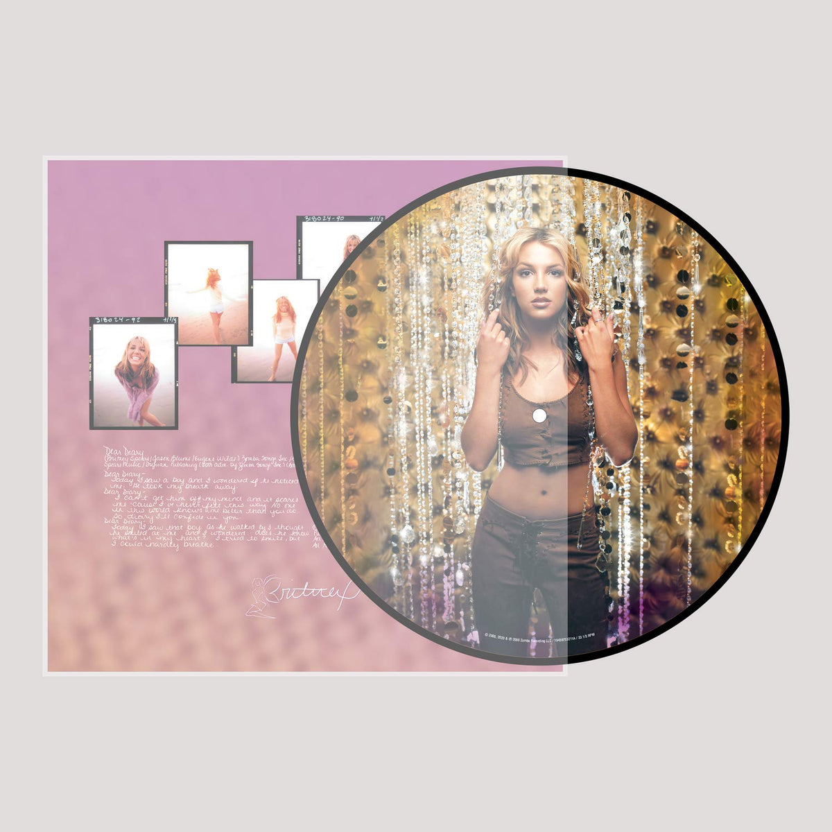 Britney Spears – Oops!... I Did It Again by Britney Spears vinyl record cover