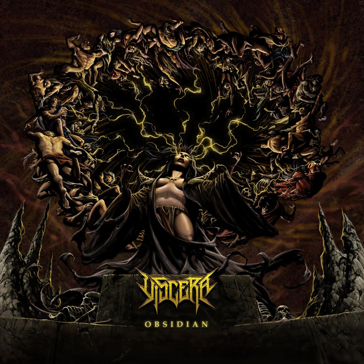 Viscera – Obsidian vinyl record cover