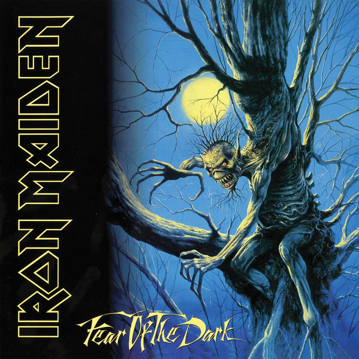 Iron Maiden – Fear of the Dark vinyl record cover