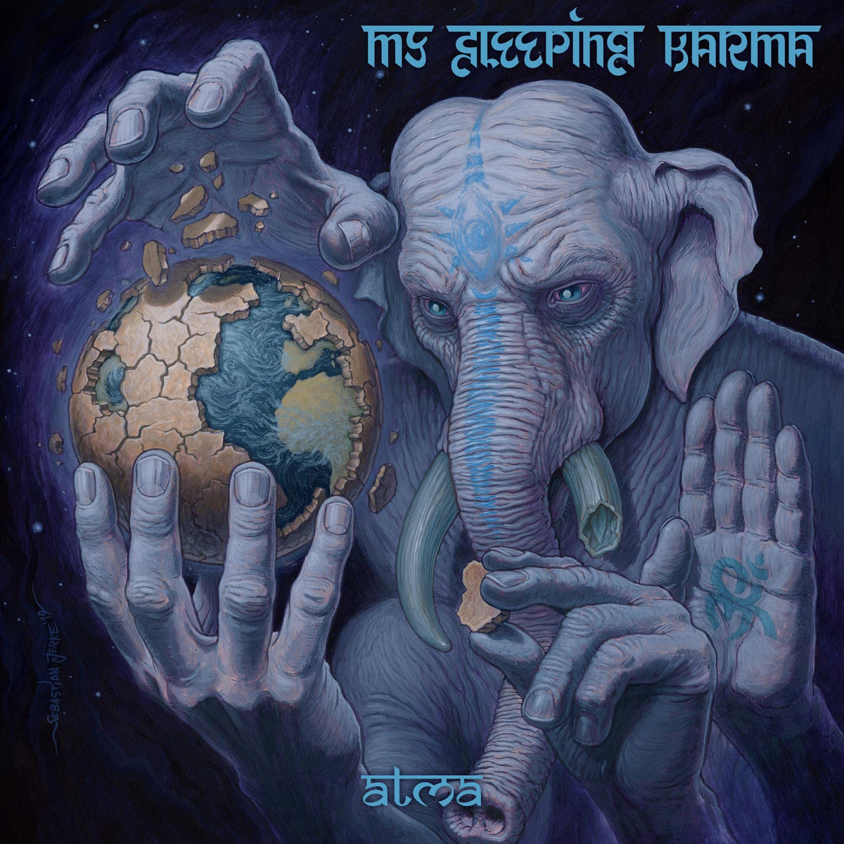 My Sleeping Karma – Atma vinyl record cover