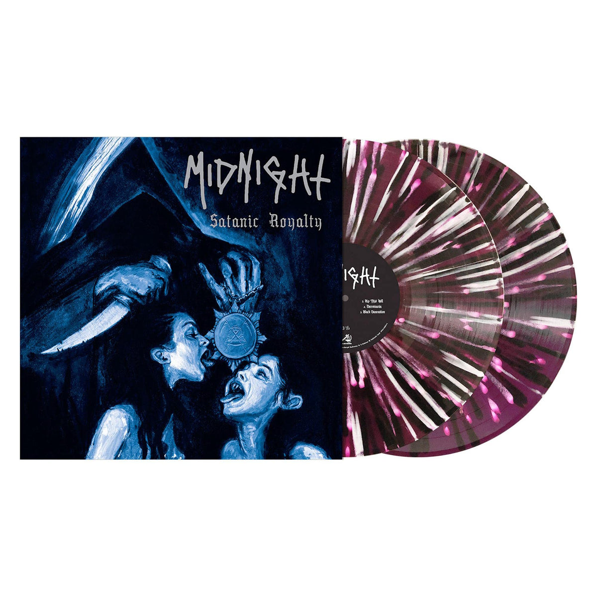 Midnight – Satanic Royalty by Midnight vinyl record cover