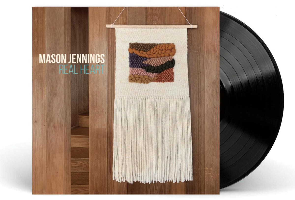 Mason Jennings – Real Heart by Mason Jennings vinyl record cover