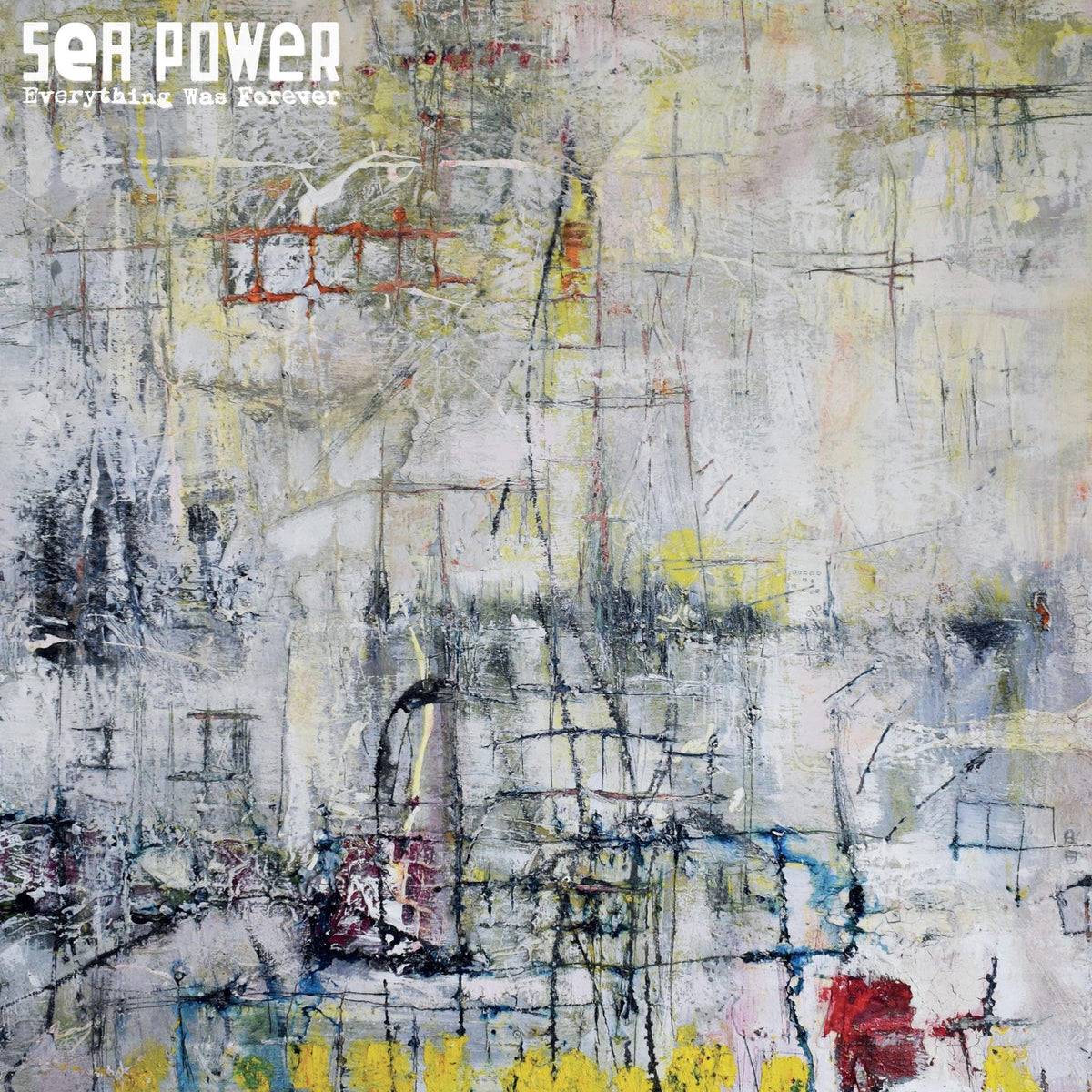 Sea Power – Everything Was Forever (Limited Yellow Lp) by Sea Power vinyl record cover