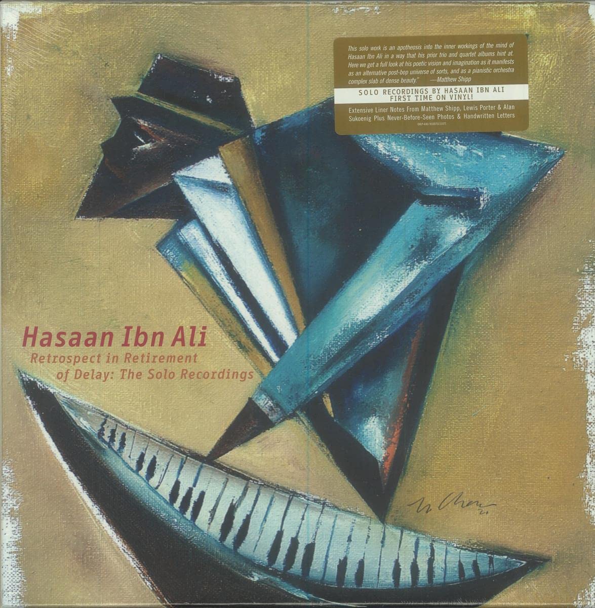 Hasaan Ibn Ali – Retrospect In Retirement Of Delay: The Solo Recordings by Hasaan Ibn Ali vinyl record cover