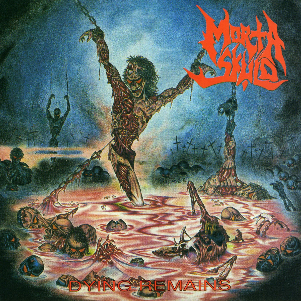 Morta Skuld – Dying Remains vinyl record cover