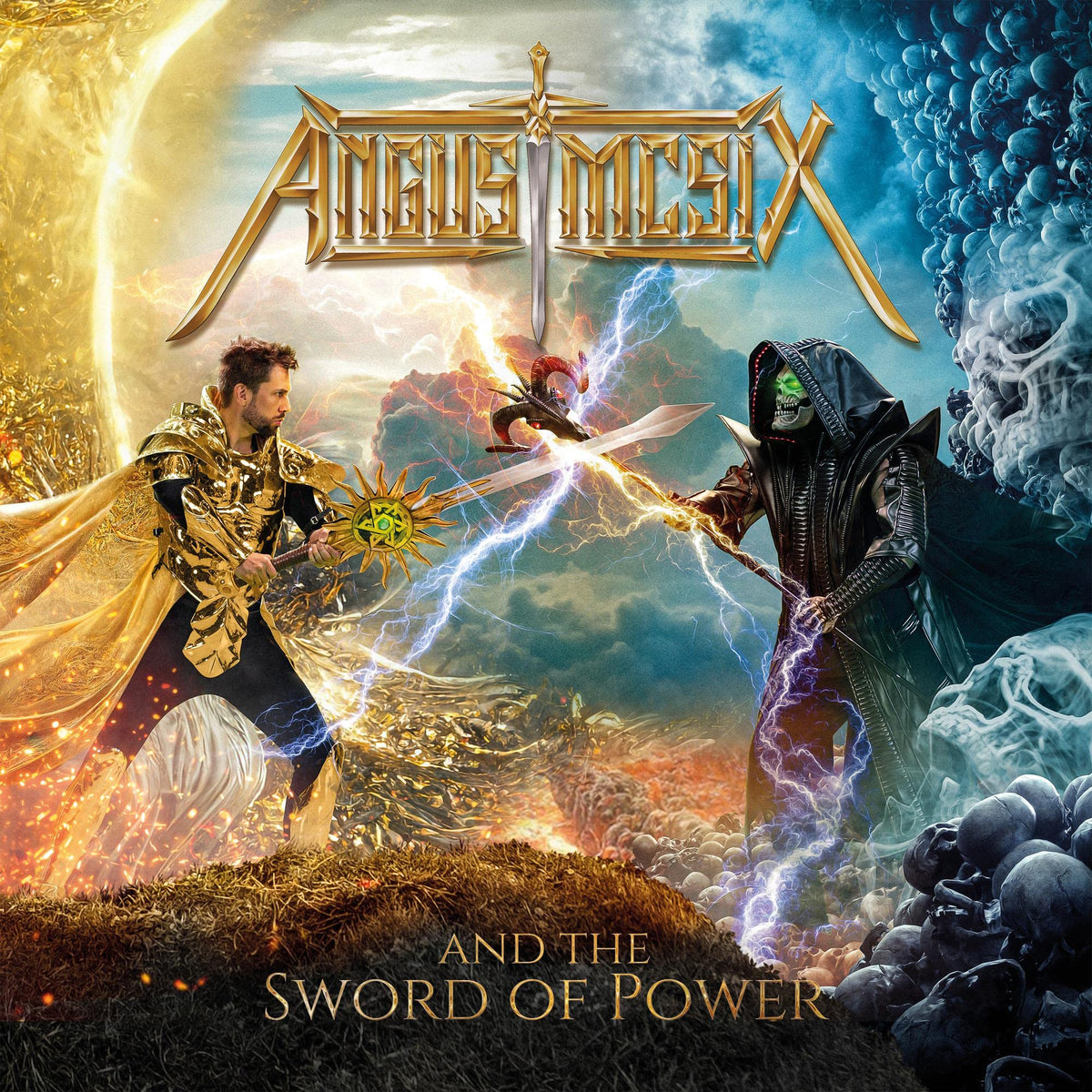 Angus McSix – Angus McSix and the Sword of Power vinyl record cover
