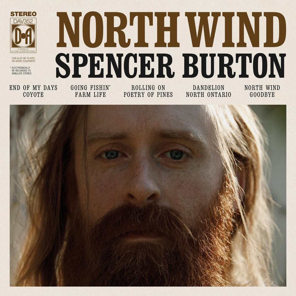 Spencer Burton – North Wind vinyl record cover
