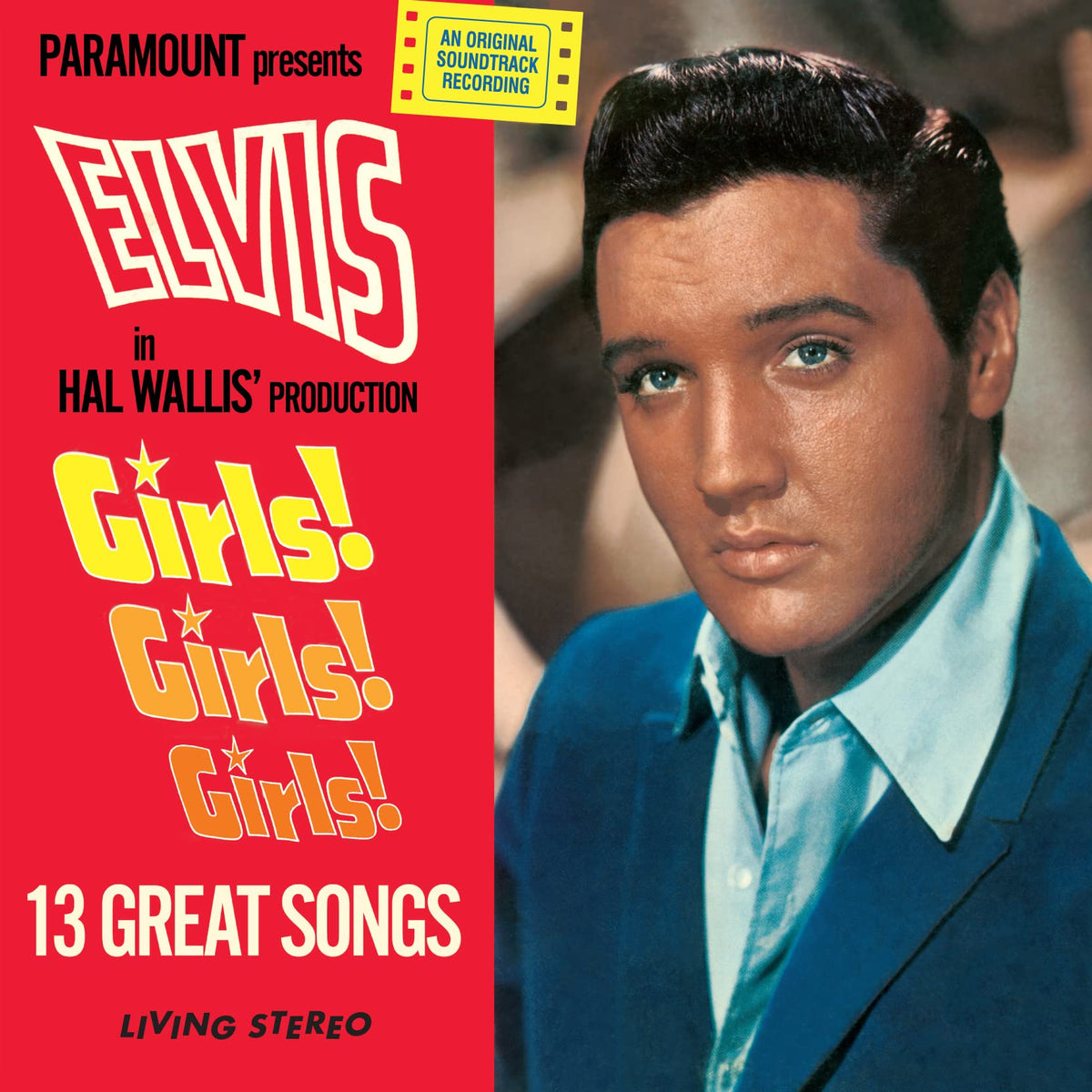Elvis Presley – Girls! Girls! Girls! (Coloured Vinyl) vinyl record cover