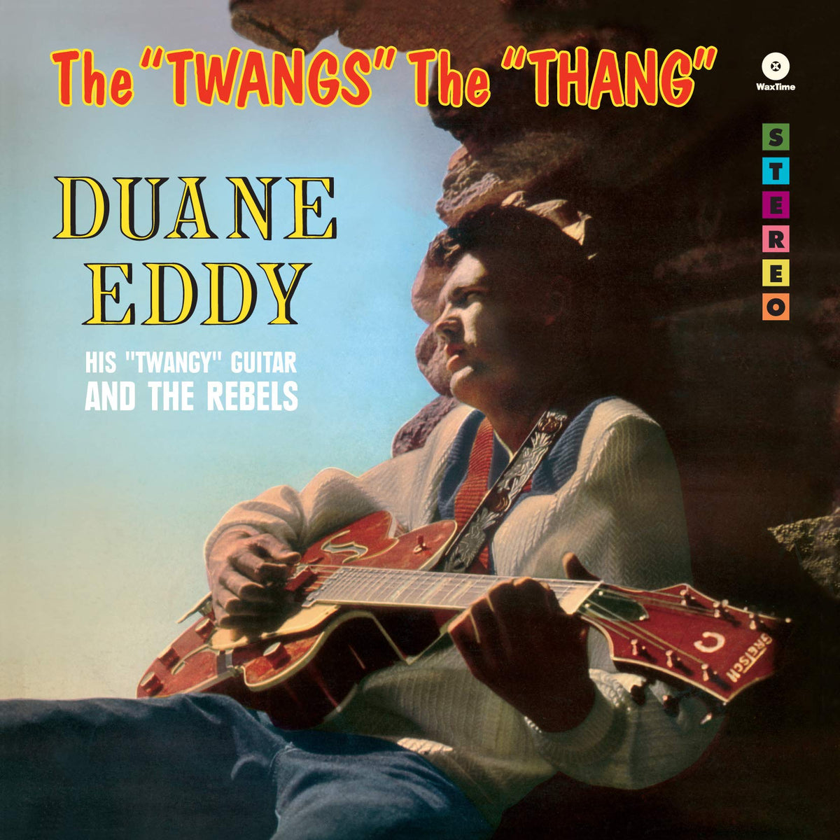 Duane Eddy – The 'Twangs' the 'Thang' vinyl record cover