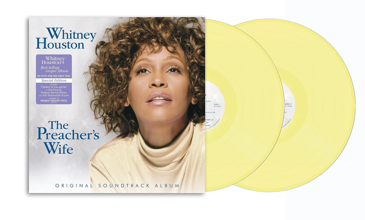 Whitney Houston – The Preacher's Wife vinyl record cover