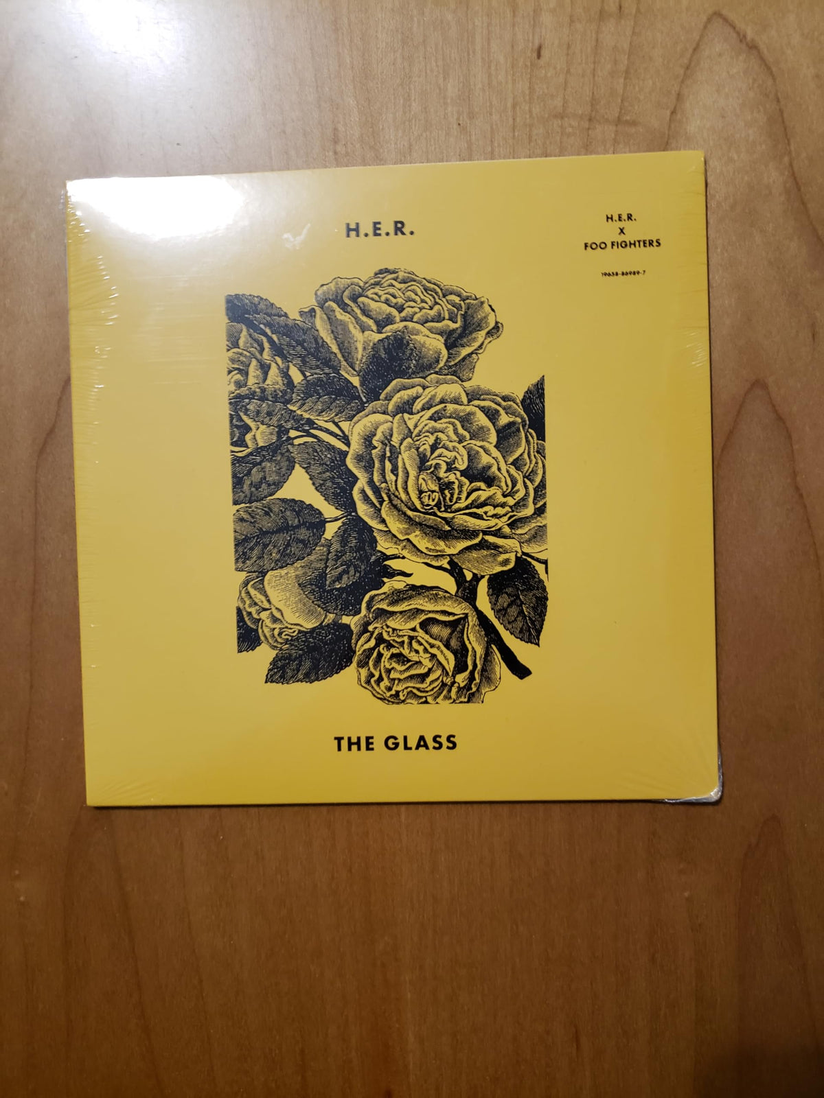 H.E.R. & Foo Fighters – Glass (Indies) vinyl record cover