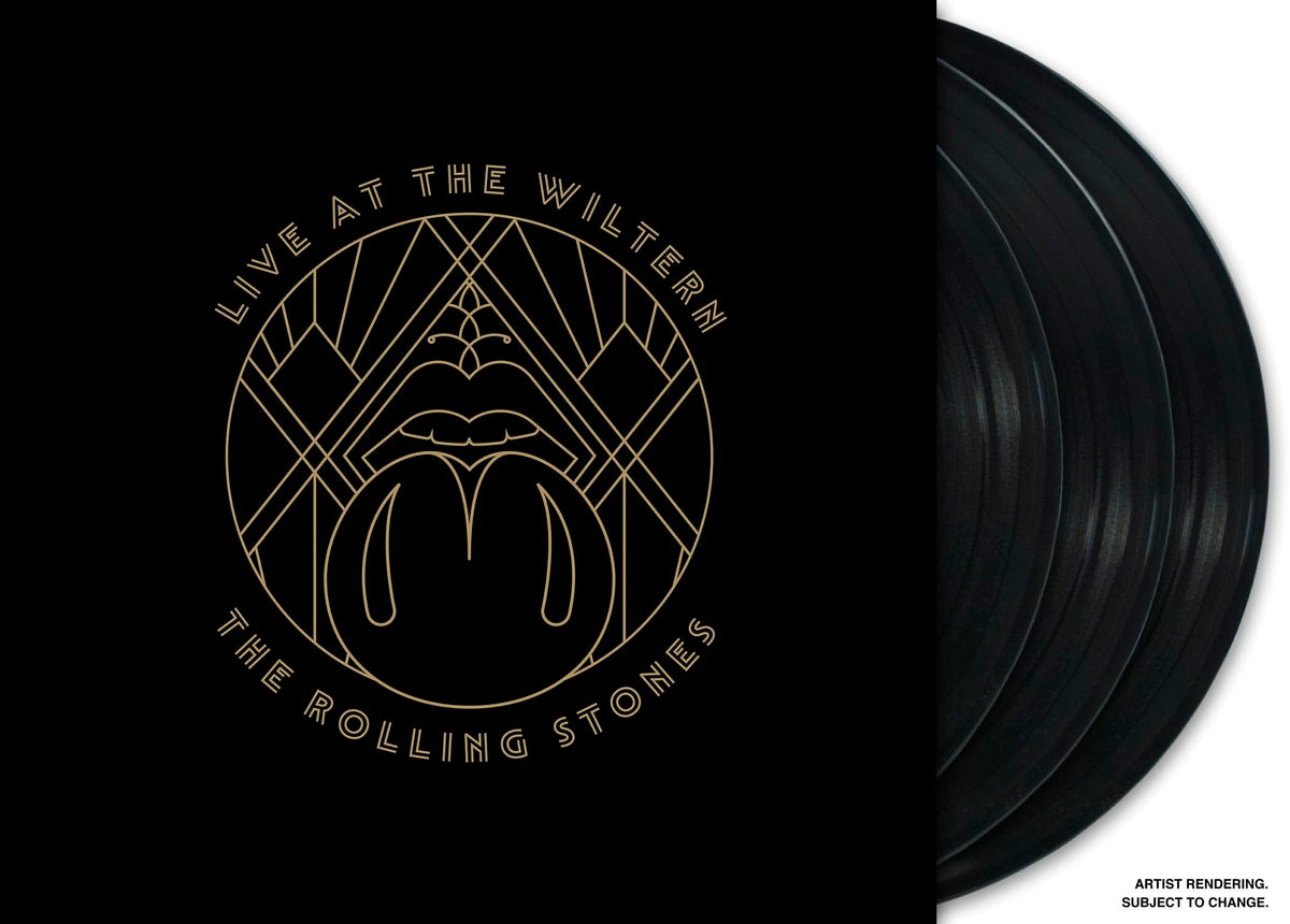 The Rolling Stones – Live at the Wiltern vinyl record cover