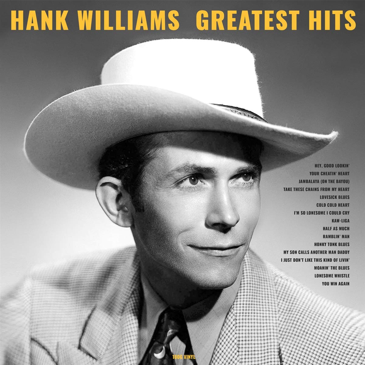 Hank Williams – Greatest Hits vinyl record cover