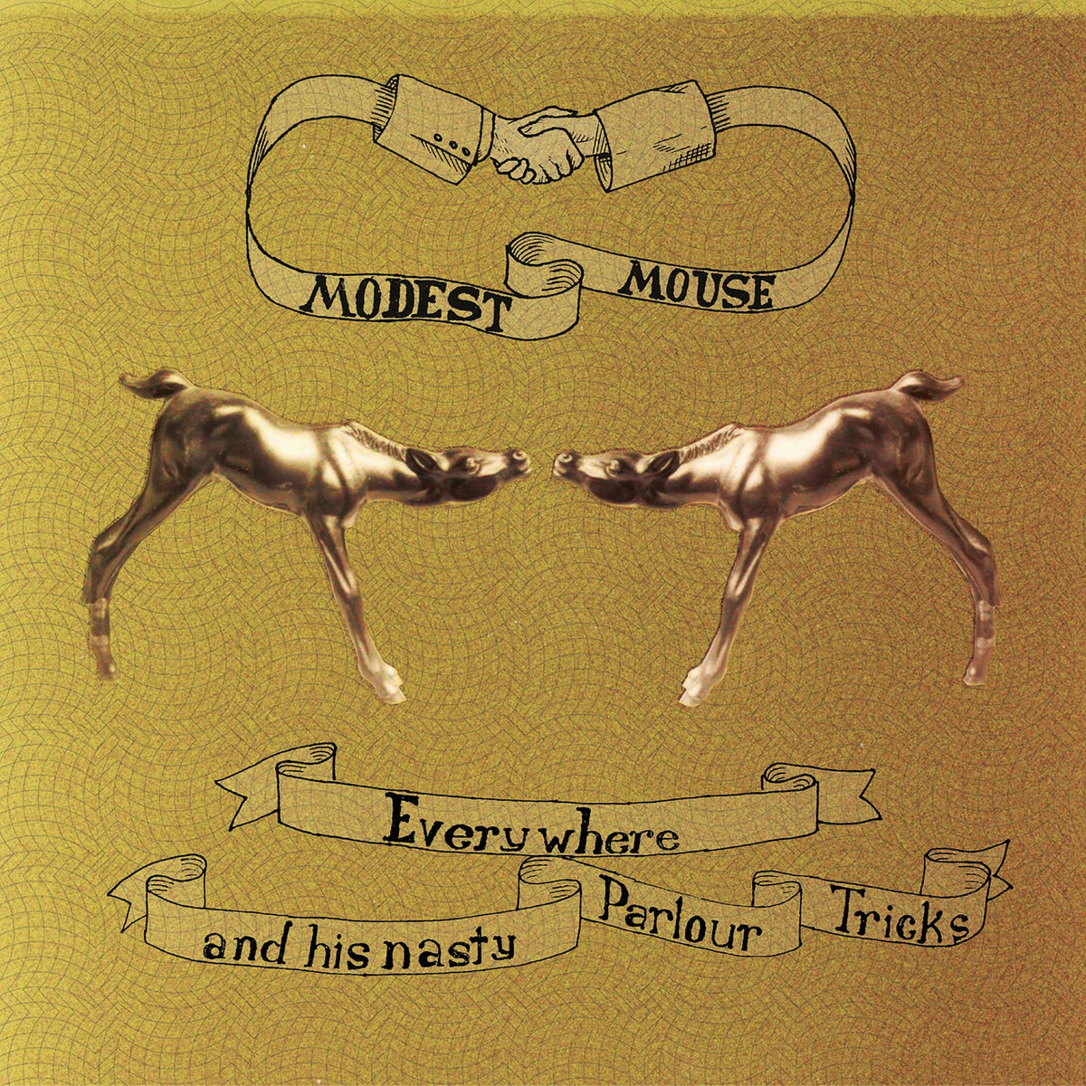 Modest Mouse – Everywhere & His Nasty Parlor Tricks vinyl record cover