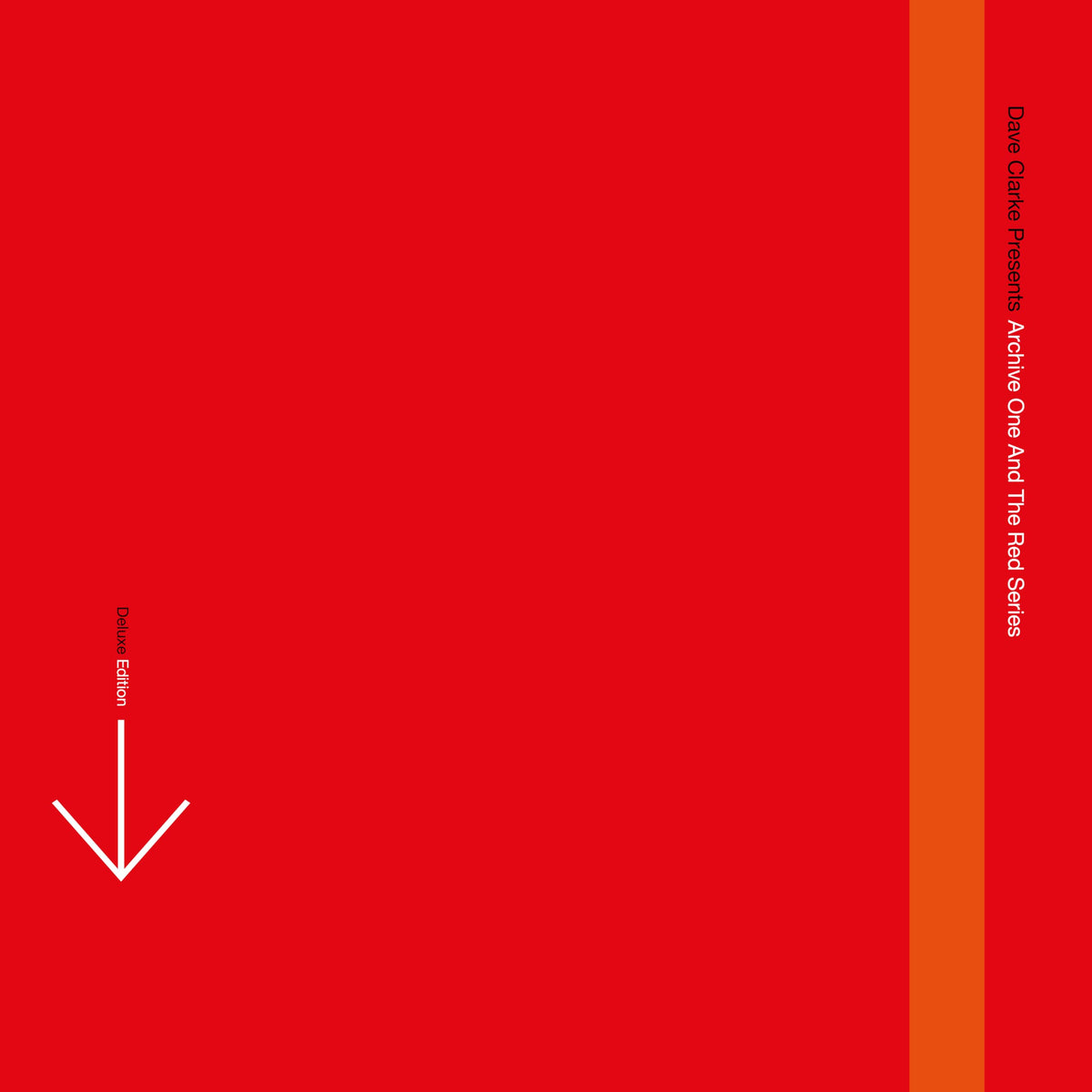 Dave Clarke – Archive One/Red Series (Deluxe Edition) vinyl record cover