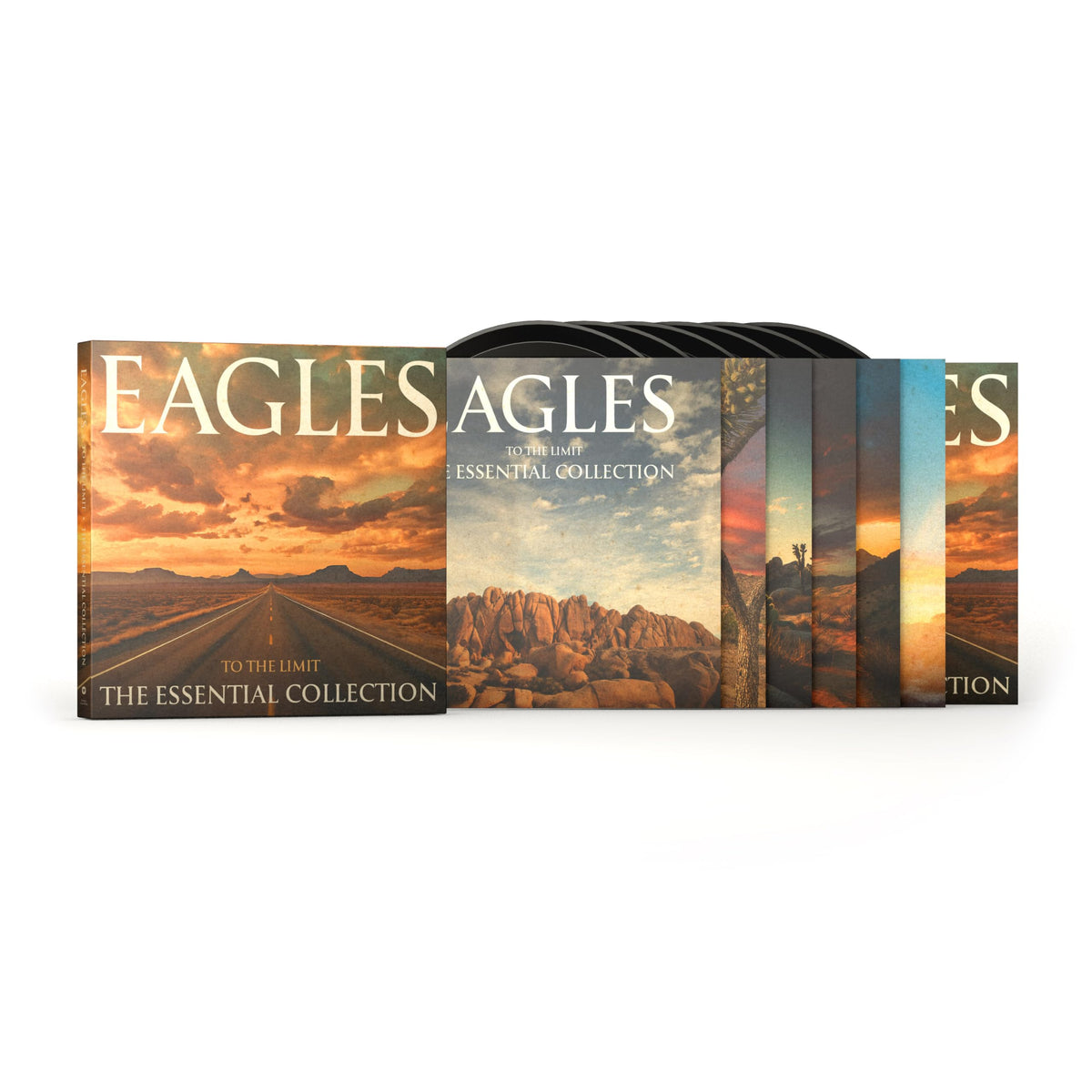 The Eagles – To the Limit vinyl record cover
