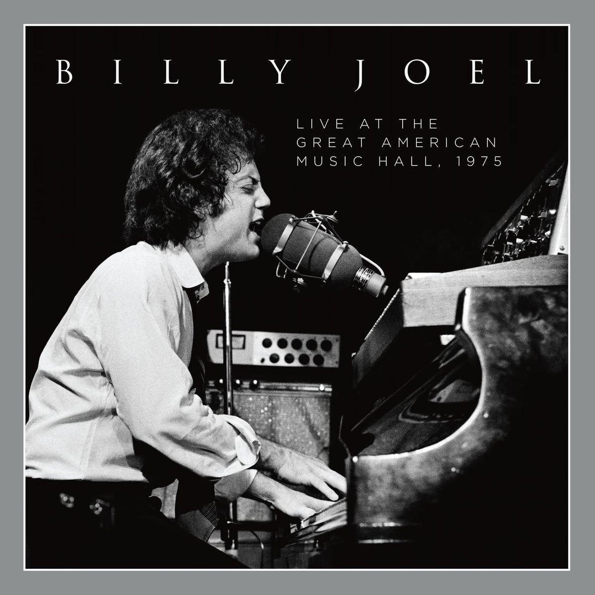 Billy Joel – Live at the Great American Music Hall, 1975 vinyl record cover