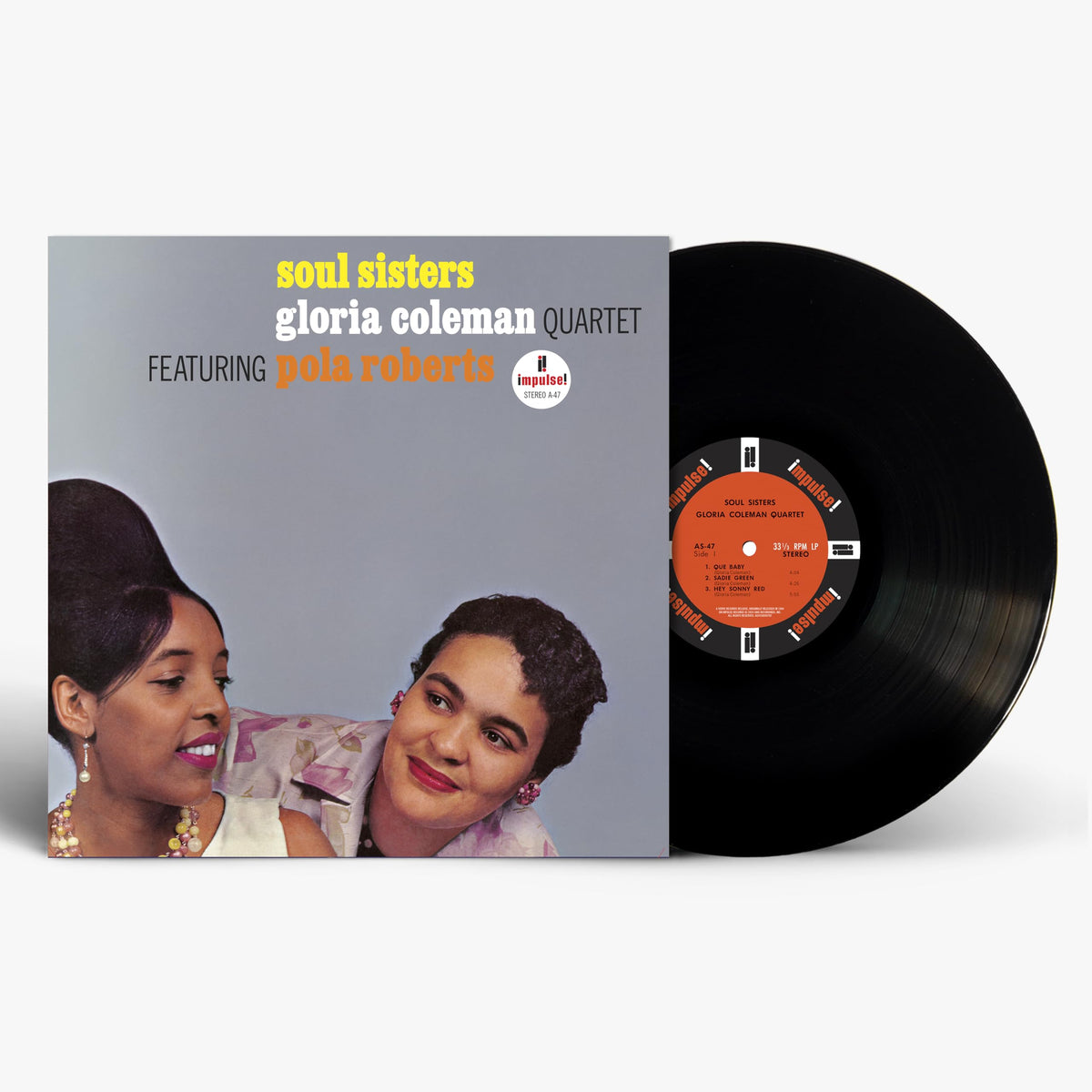 Gloria Coleman Quartet featuring Pola Roberts – Soul Sisters vinyl record cover