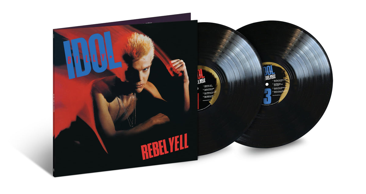 Billy Idol – REBEL YELL (40TH/2LP) by BILLY IDOL vinyl record cover