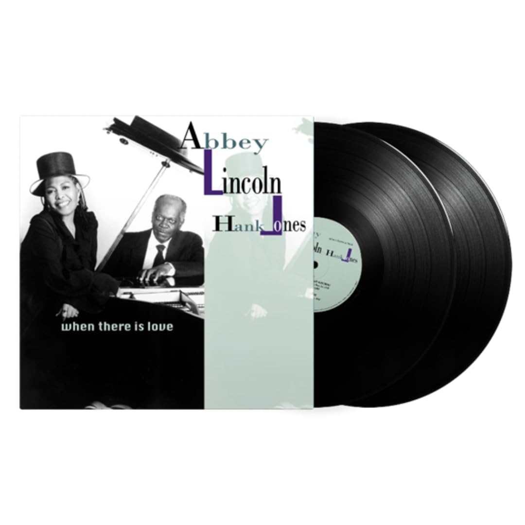 Abbey Lincoln & Hank Jones – When There Is Love vinyl record cover