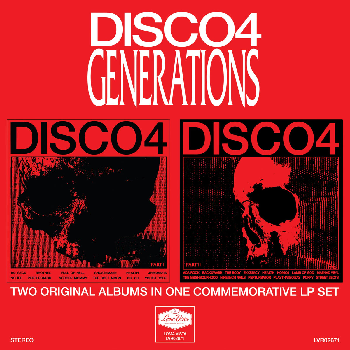 Health – Disco4::Generations vinyl record cover