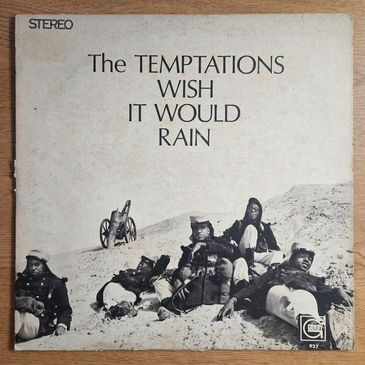 Temptations – Wish It Would Rain vinyl record cover