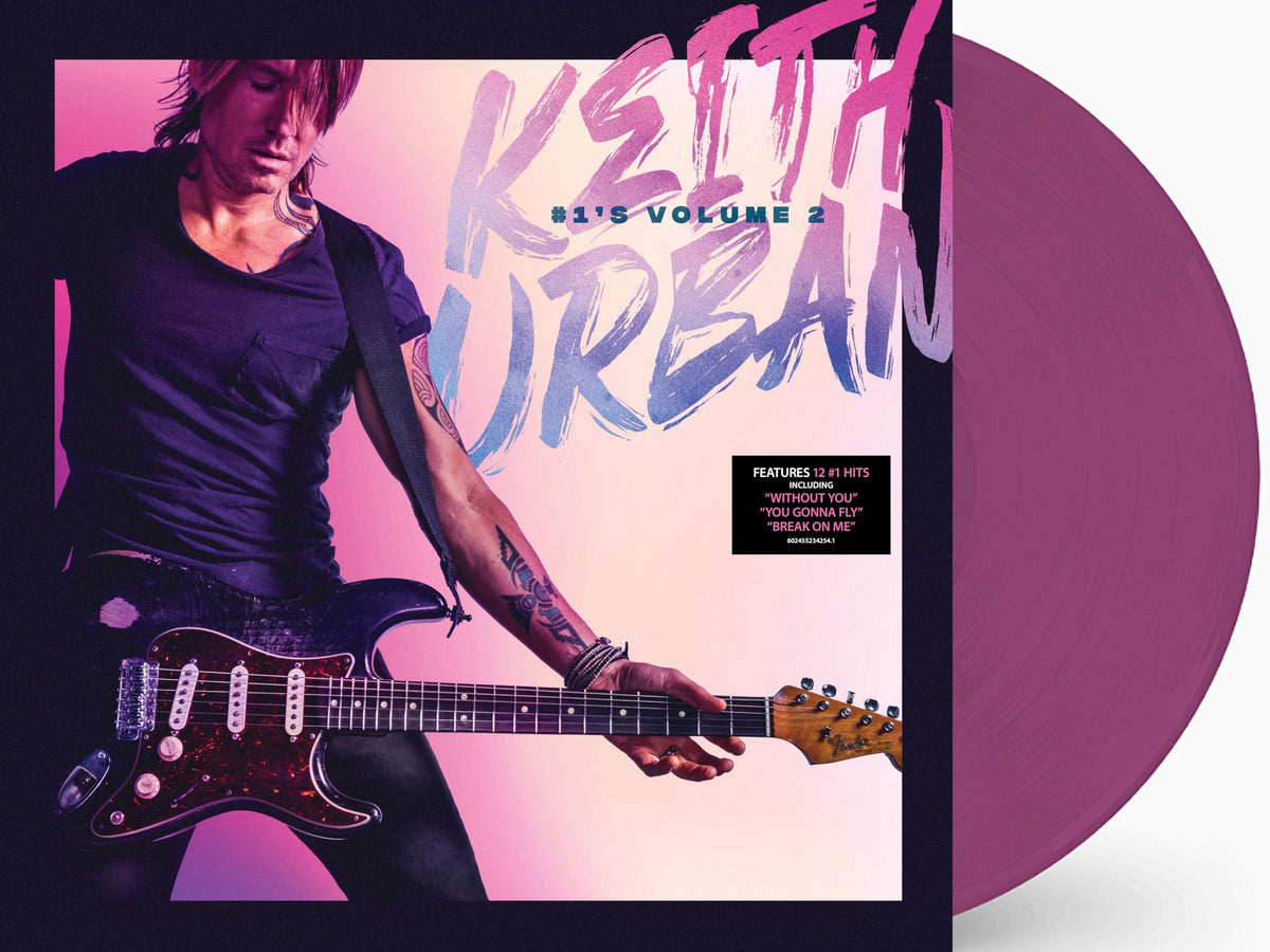 Keith Urban – #1's - Volume 2 (Grape Vinyl) vinyl record cover