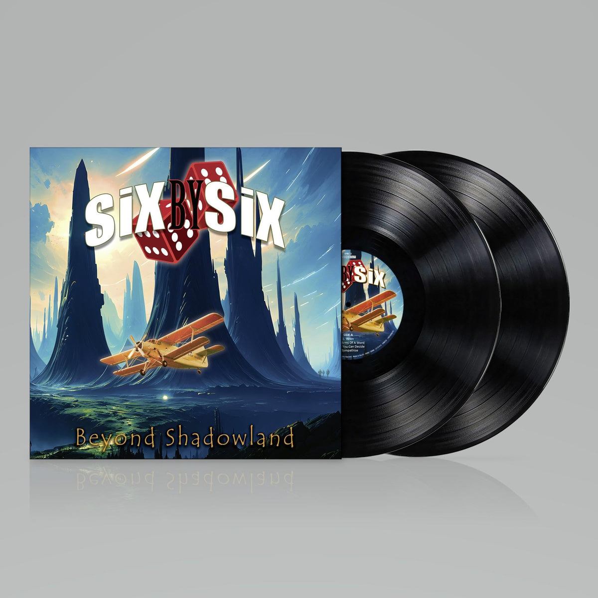 SiX BY SiX – Beyond Shadowland vinyl record cover