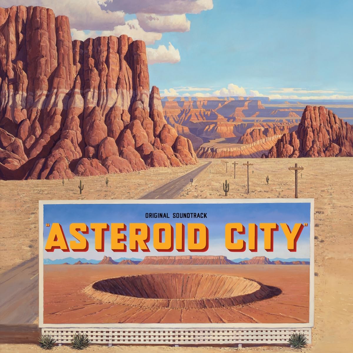 OST – ASTEROID CITY (RSD EXCL)(LP) by OST vinyl record cover