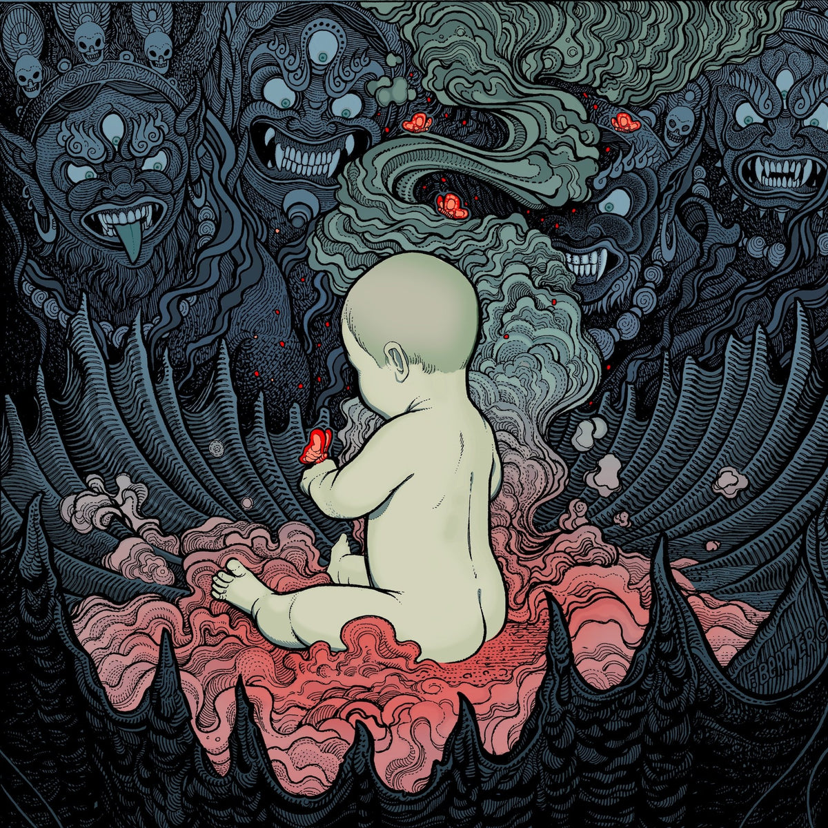 Mono/The Ocean – Transcendental vinyl record cover