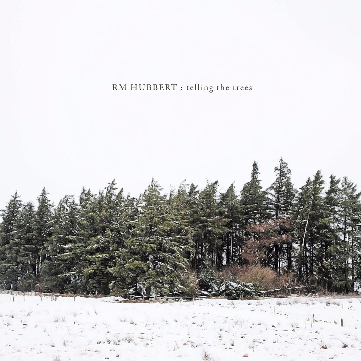 RM Hubbert – Telling the Trees vinyl record cover