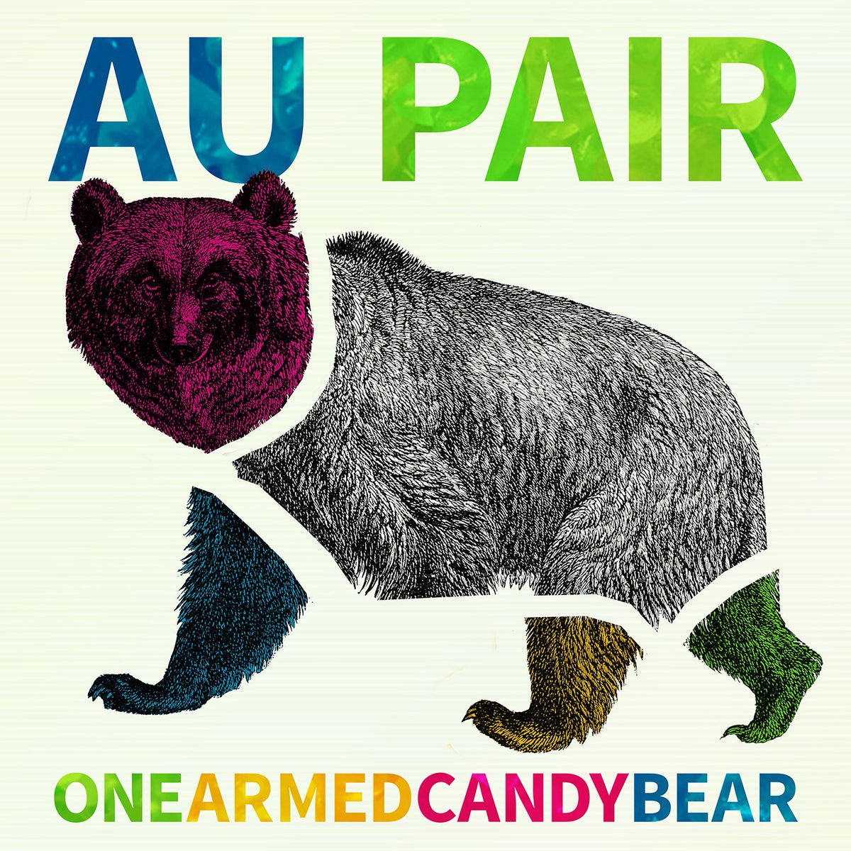 Au Pair – One-Armed Candy Bear by Au Pair vinyl record cover