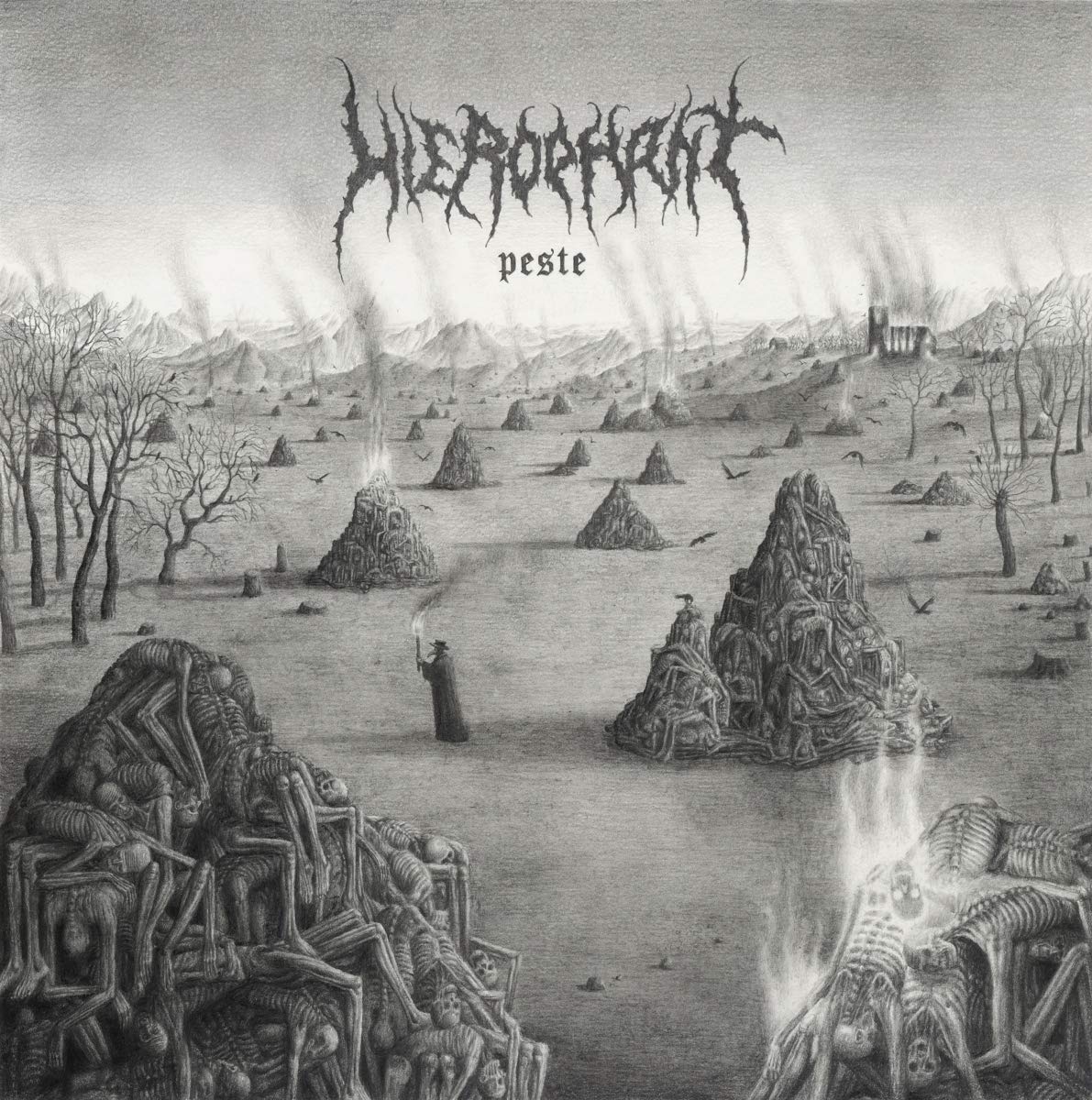 Hierophant – PESTE(LP) by HIEROPHANT vinyl record cover
