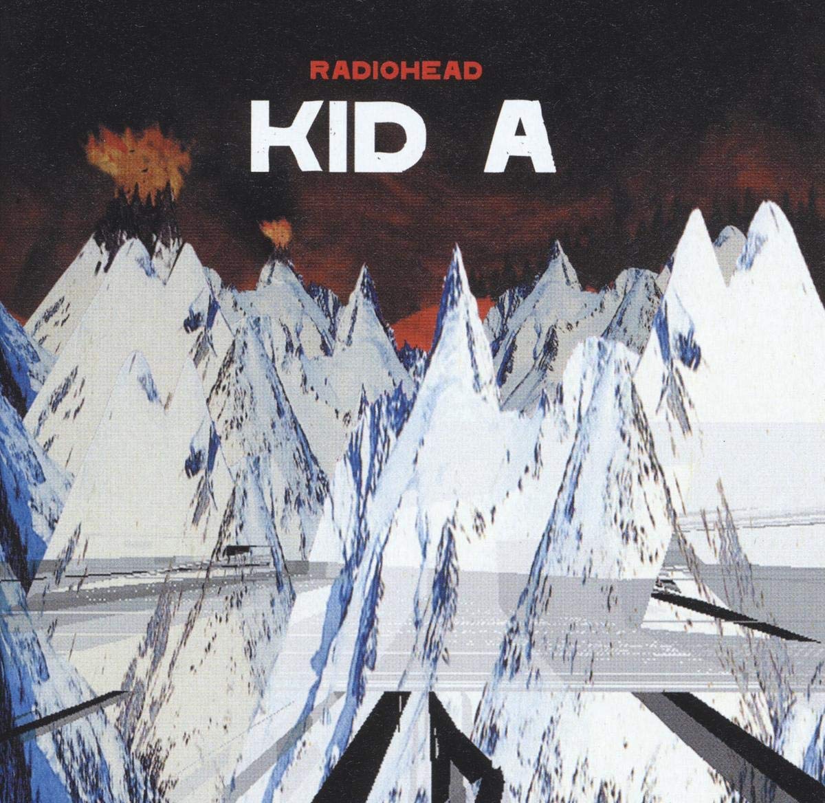 Radiohead – Kid A vinyl record cover