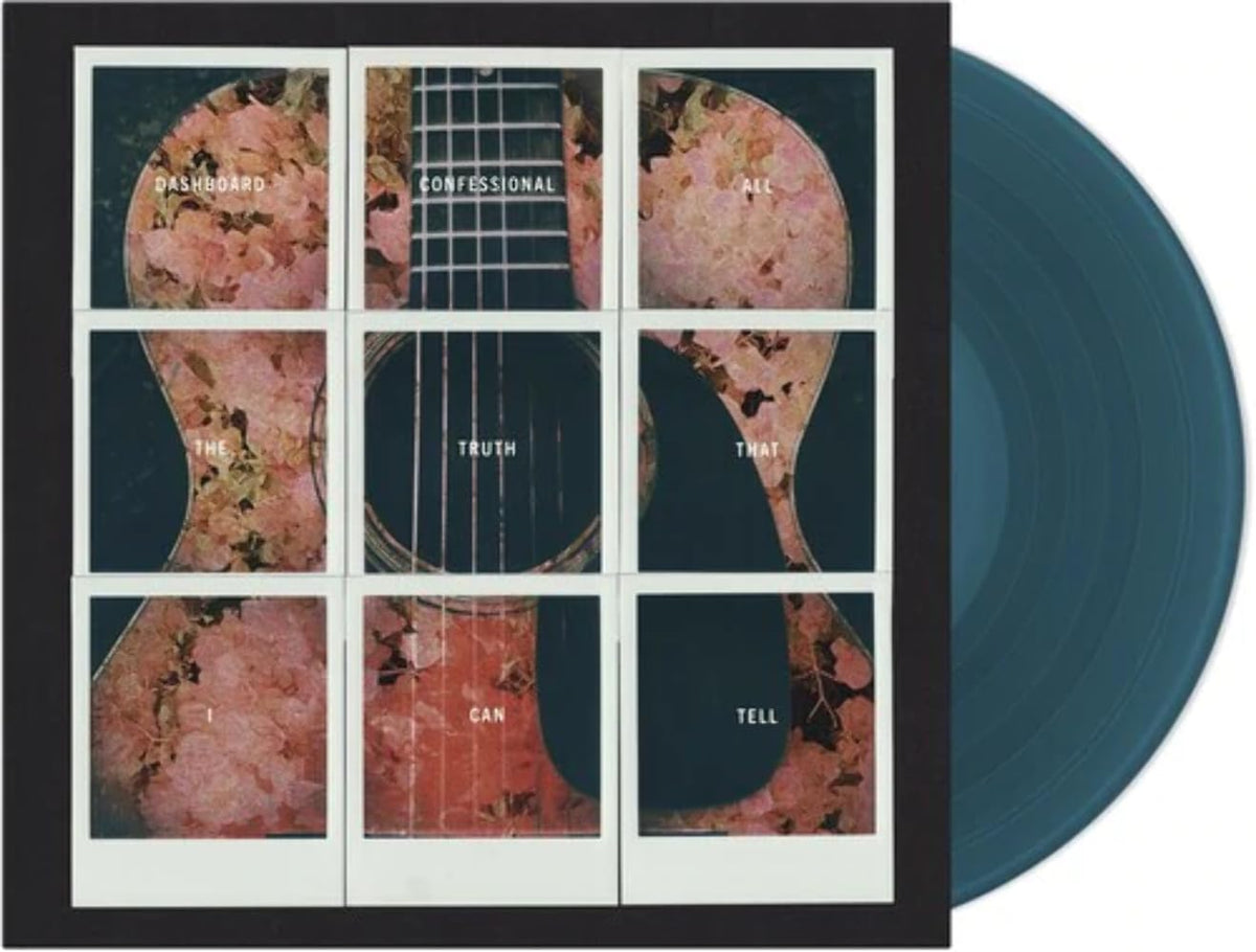 Dashboard Confessional – All The Truth That I Can Tell (Blue/Green Vinyl) (Indies) vinyl record cover