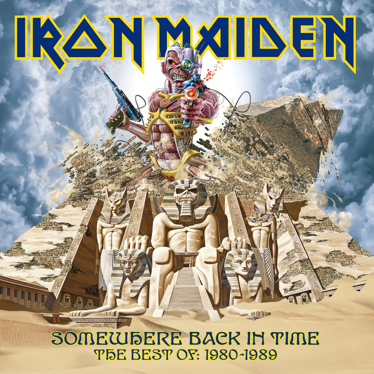 Iron Maiden – Somewhere Back in Time vinyl record cover